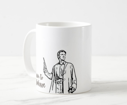 Mug Firefly Quote I aim to misbehave | Malcolm Reynolds Coffee Mug White, 11 oz.