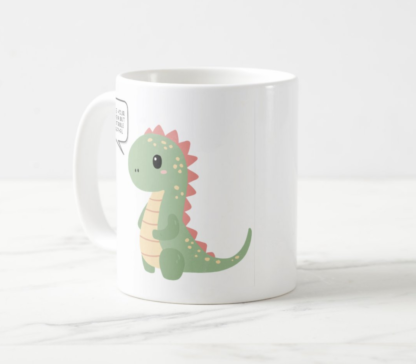 Mug Firefly Quote "Curse your sudden but inevitable betrayal" Hoban "Wash" Washburne Dinosaur Coffee Mug White, 11 oz.