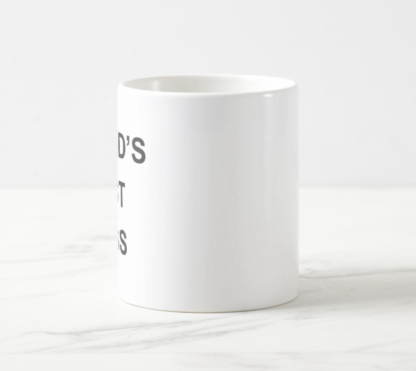 Michael Scott "World's Best Boss" Mug, The Office Quote Coffee Mug White, 11 oz.