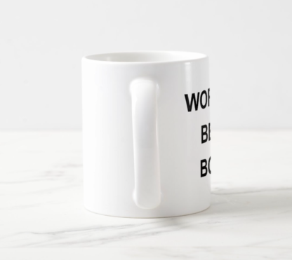 Michael Scott "World's Best Boss" Mug, The Office Quote Coffee Mug White, 11 oz.